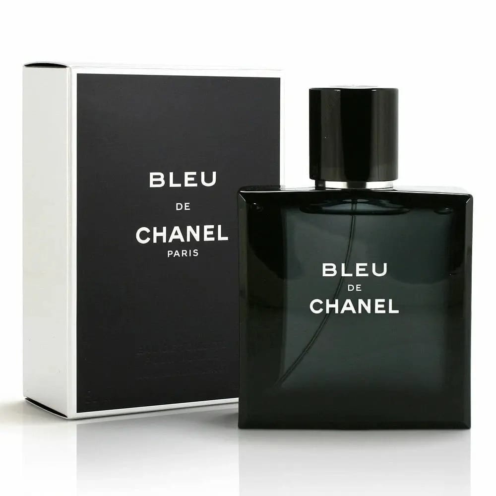 Bleu de Chanel Eau de Parfum Spray for Men 3.4 oz / 100 ml