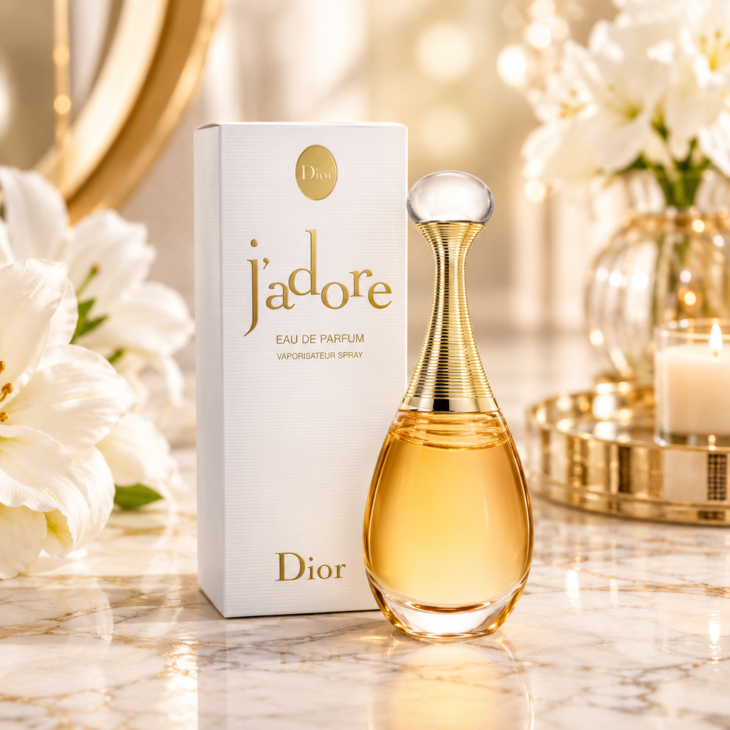 Dior J'adore Eau de Parfum Spray for Women | Luxury Floral Perfume | 3.4 fl oz / 100ml