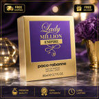 Paco Rabanne Lady Million Fabulous Eau De Parfum Intense for Women 2.7 oz / 80ml