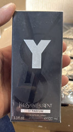 YSL Y Le Parfum Eau de Parfum 3.3 oz / 100 ml Spray for Men – 2021 Original All Black Bottle Version