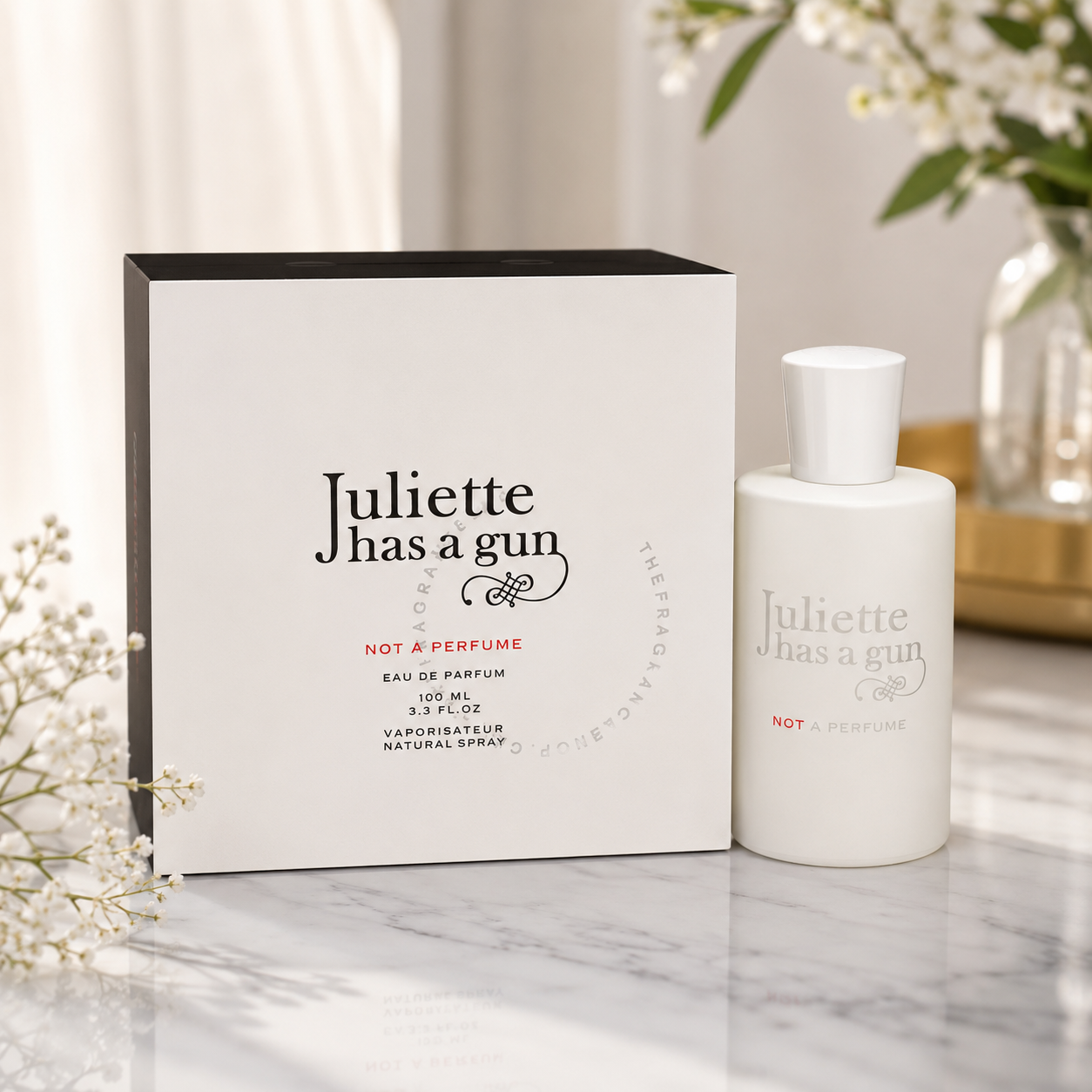Juliette Has a Gun Not a Perfume Eau de Parfum Spray for Women – 3.3 oz / 100ml – Minimalist Luxury Fragrance