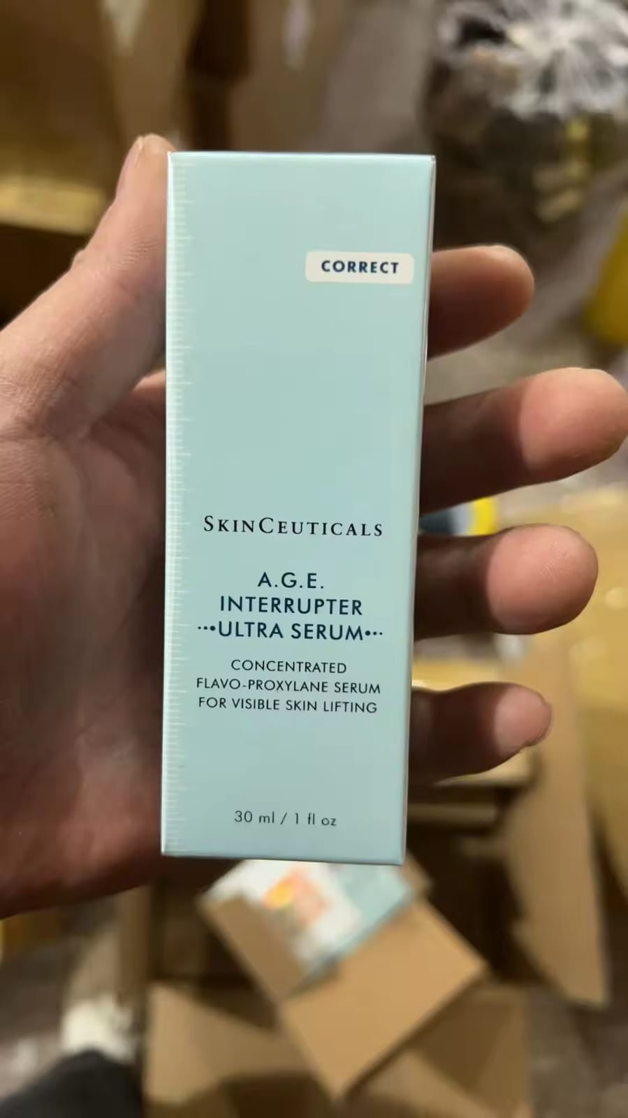 SkinCeuticals A.G.E. Interrupter Ultra Serum – Skin Tightening & Anti-Aging Serum | Full Size 1 oz / 30 ml