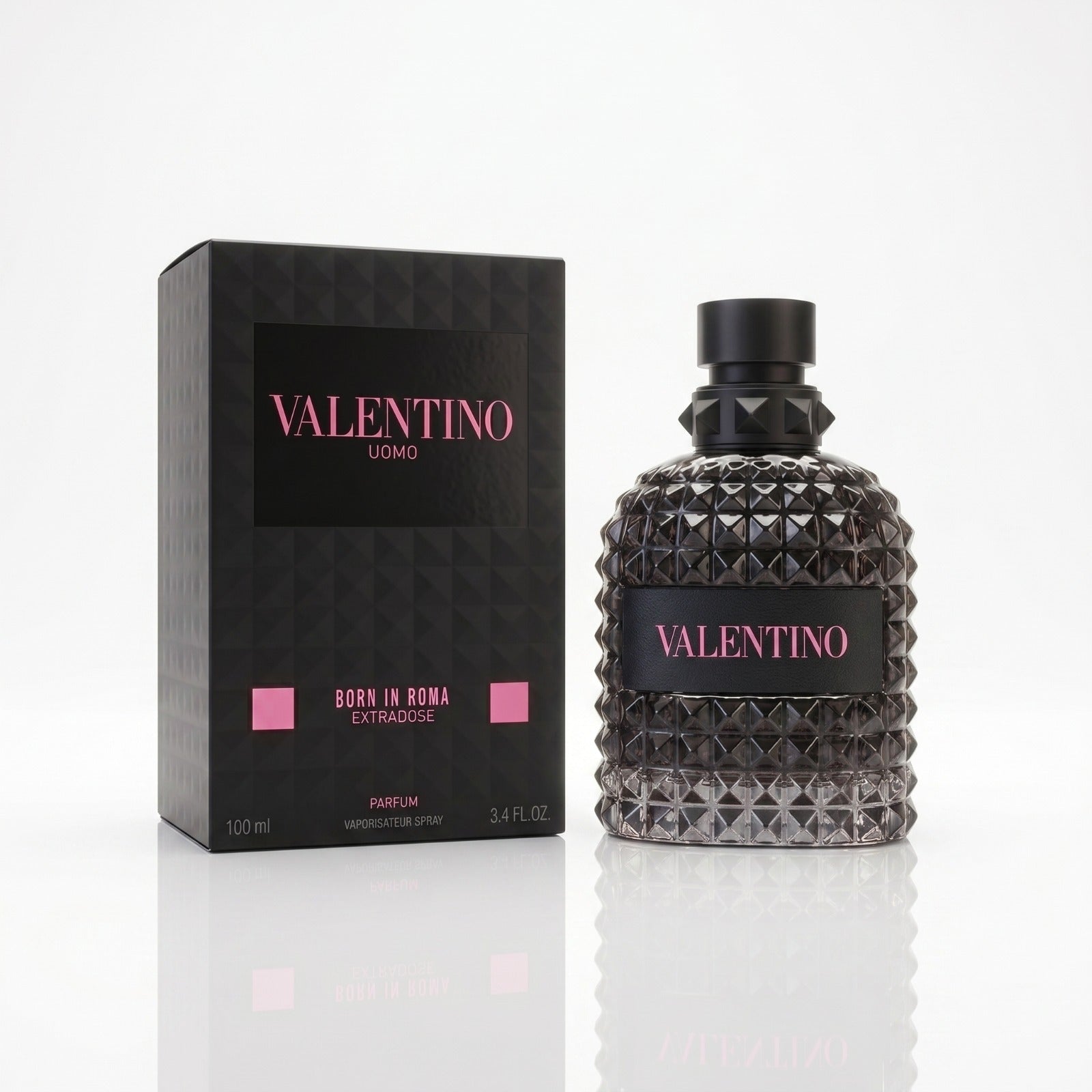 Valentino Uomo Born in Roma Extradose Parfum Spray for Men 3.4 oz / 100 ml